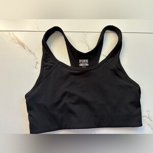 PINK Victoria's Secret Black Sports Bra